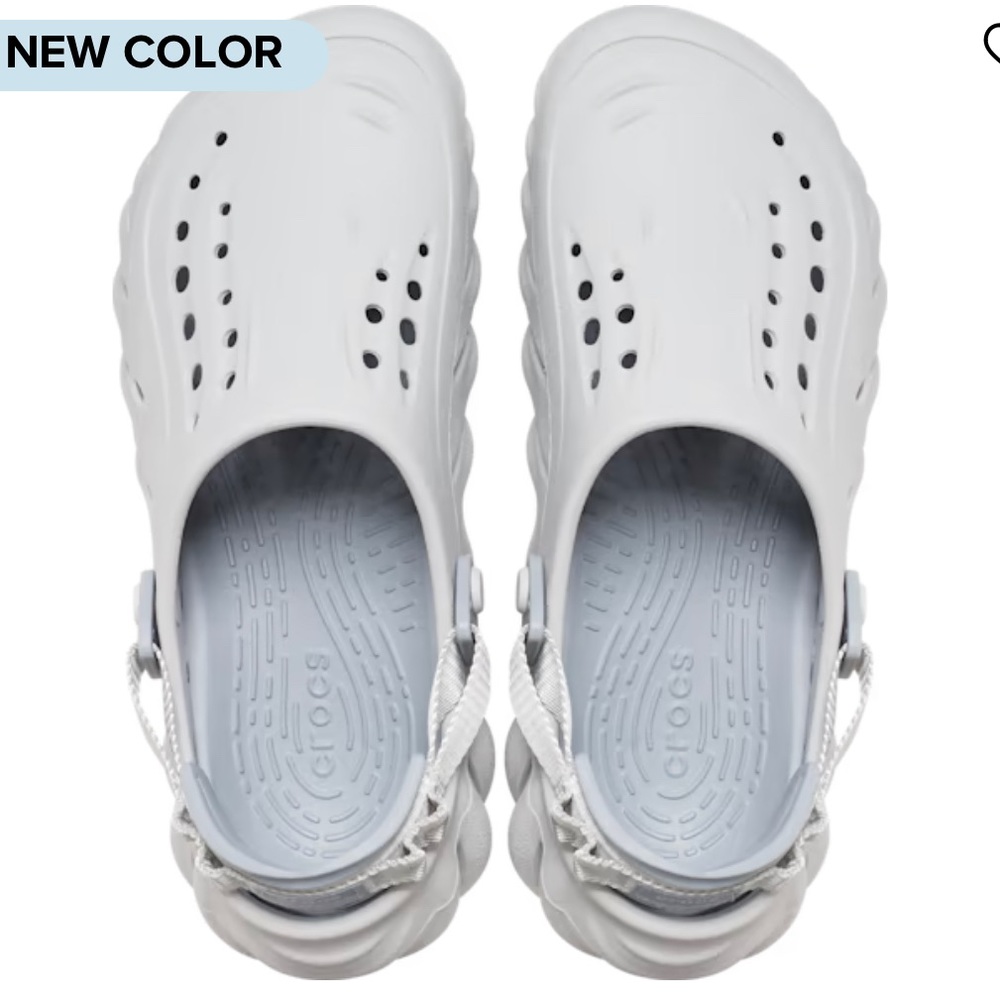 NWT Crocs Classic Echo Clog in Atmosphere